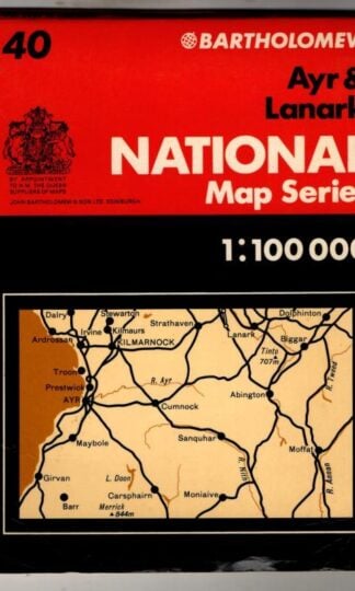 National Map Series 40: Ayr & Lanark : Bartholomew