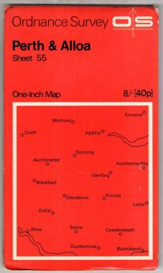 Perth & Alloa Sheet 55 One-Inch Map:Ordnance Survey