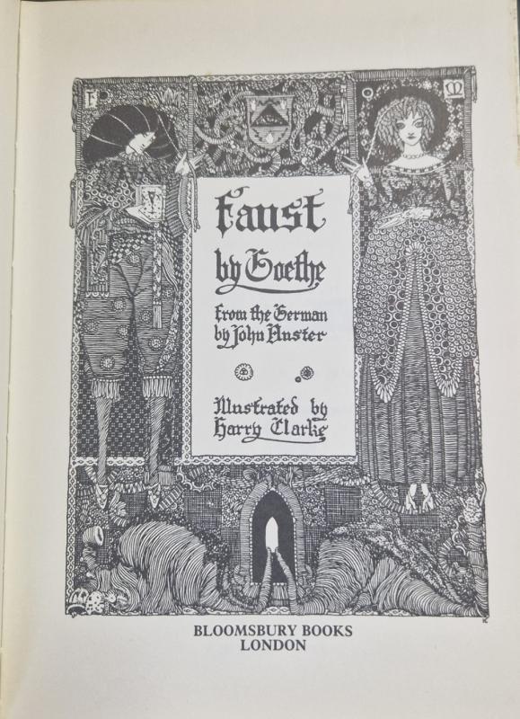 Faust. Illustrated by Harry Clarke : Goethe - Image 2
