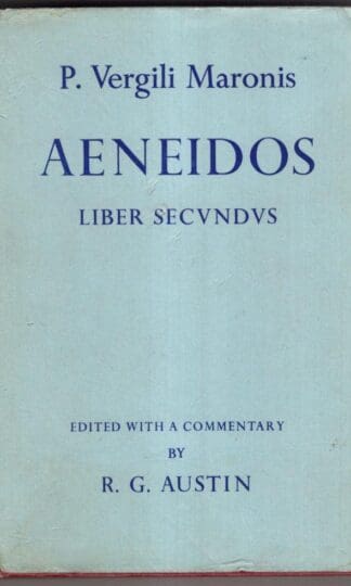 Aeneidos Liber Secvndvs:P. Vergili Maronis