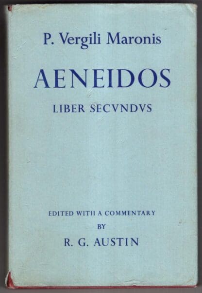 Aeneidos Liber Secvndvs:P. Vergili Maronis