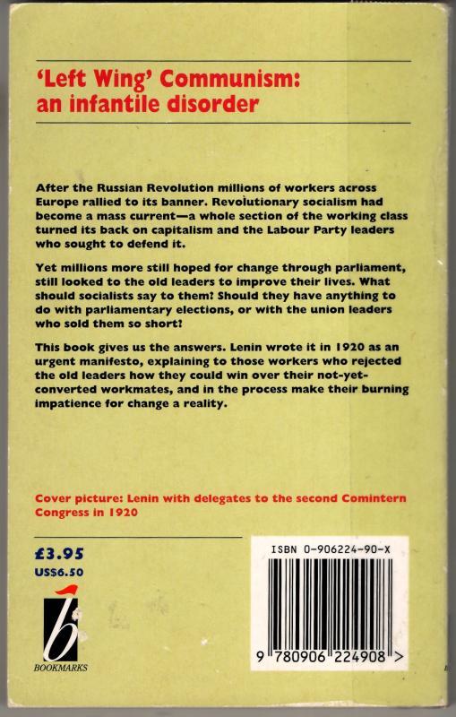 Left-wing Communism: An Infantile Disorder : V.I. Lenin - Image 2