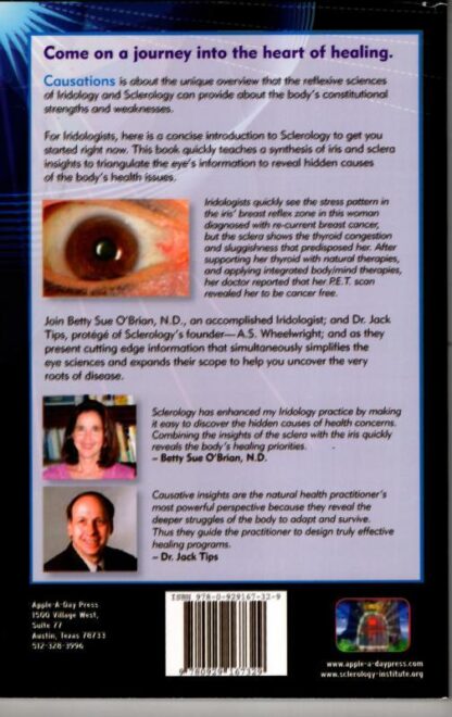 Causations: Using Sclerology To Clarify Iridology : Betty Sue O'Brian - Image 2