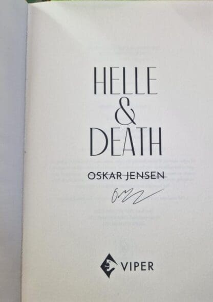 Helle and Death : Oskar Jensen - Image 2