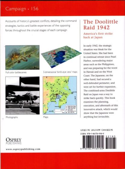 The Doolittle Raid 1942: America's First Strike Back at Japan (Campaign): No. 156 : Clayton Chun - Image 2
