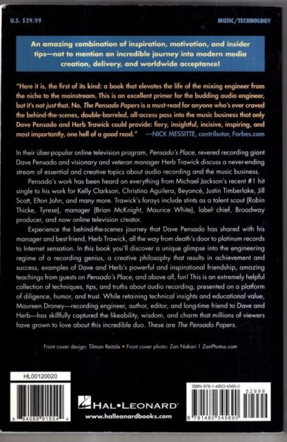 The Pensado Papers : Dave Pensado and Herb Trawick - Image 2