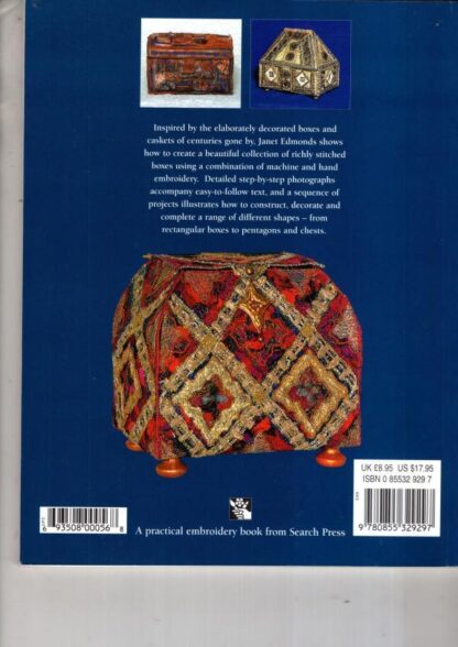 Beginner's Guide to Embroidered Boxes (Beginner's Guide to Needlecrafts):Janet Edmonds - Image 2