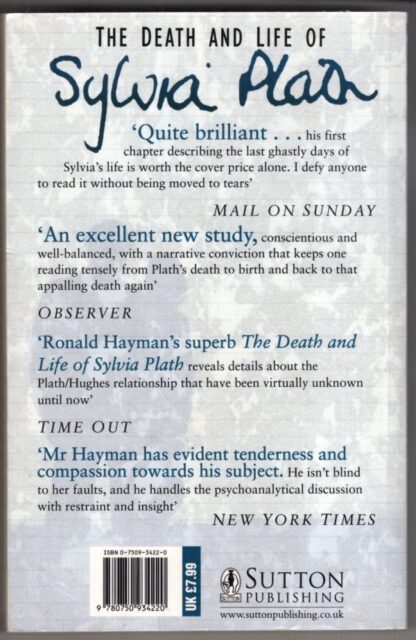 The Death and Life of Sylvia Plath:Ronald Hayman - Image 2