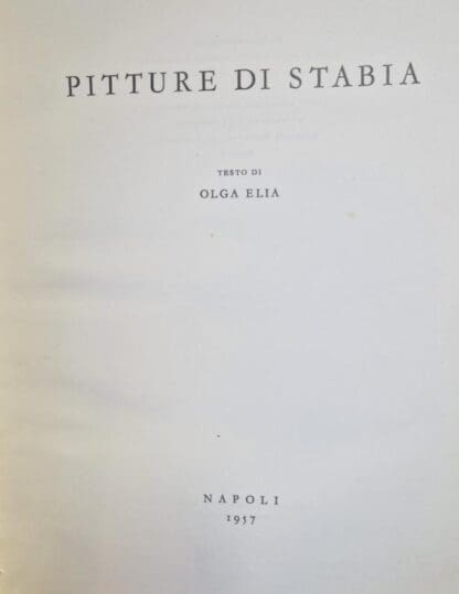 Pitture di Stabia : Olga Elia - Image 2