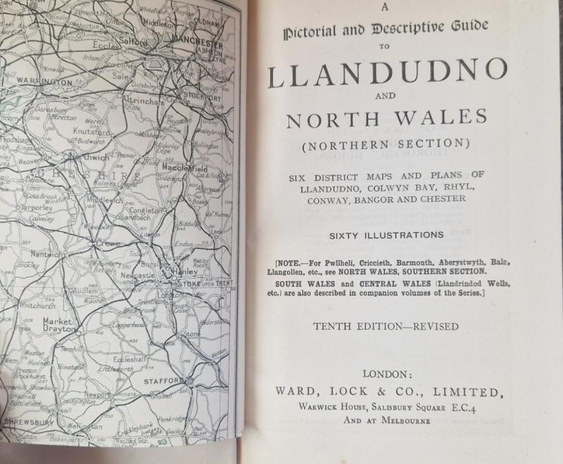 A Pictorial and Descriptive Guide to Llandudno and North Wales : Ward Lock - Image 2