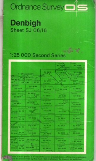 1:25000 Second Series Denbigh SJ 06/16 : Ordnance Survey