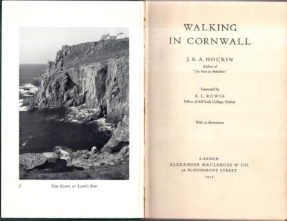 Walking In Cornwall:J. R. A. Hockin - Image 2