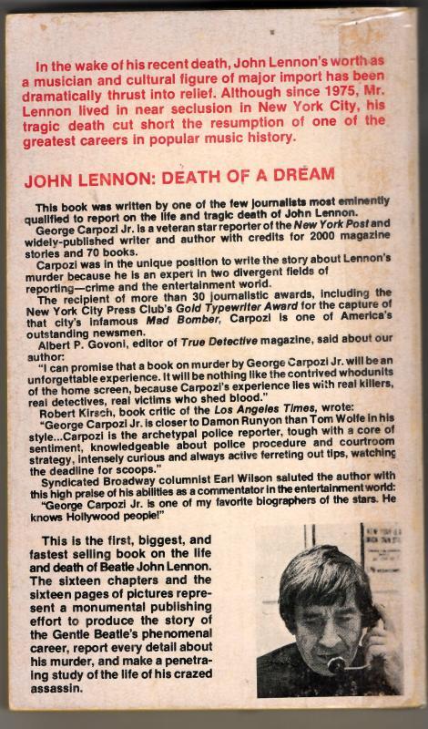 John Lennon: Death of a Dream : George Carpozi Jr. - Image 2