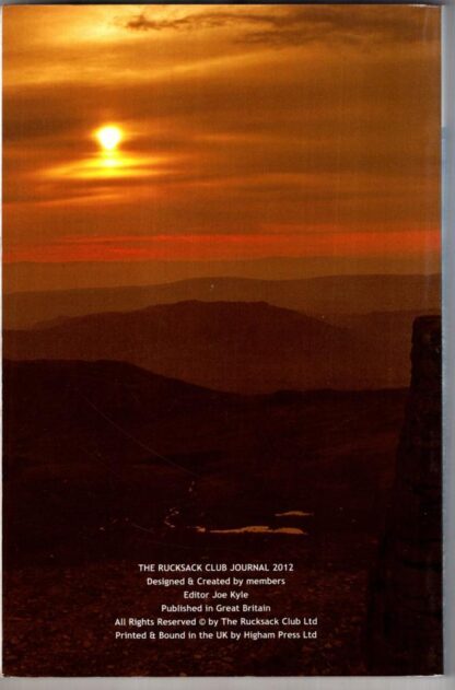 The Rucksack Club Journal 2012:Joe Kyle - Image 2