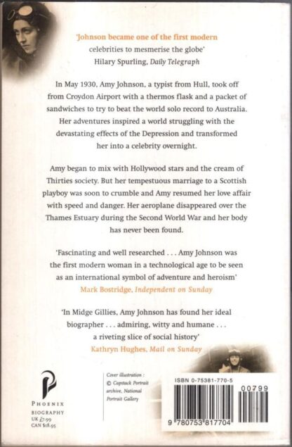 Amy Johnson: Queen of the Air : Midge Gillies - Image 2