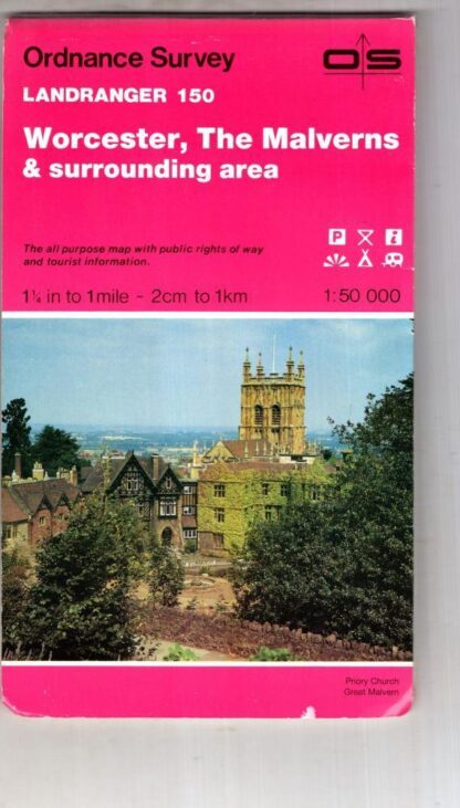 Worcester, The Malverns and surrounding area (Landranger 150):Ordnance Survey - Image 2