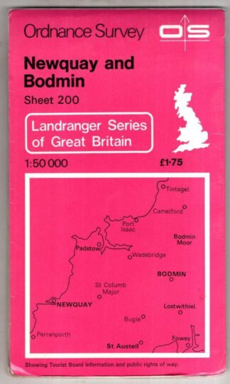 Newquay & Bodmin (Landranger 200):Ordnance Survey