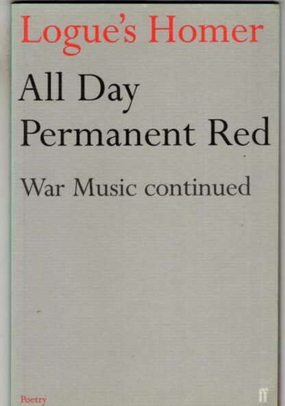 All Day Permanent Red : Christopher Logue