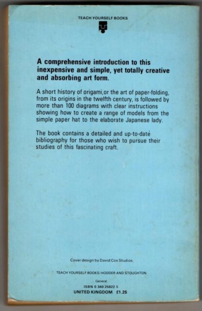Origami (Teach Yourself) : Robert Harbin - Image 2