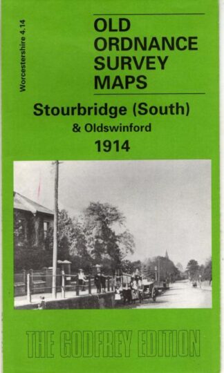 Stourbridge (South) and Old Swinford 1914: Worcestershire Sheet 4.14 (Old Ordnance Survey Maps of Worcestershire) : John Boynton