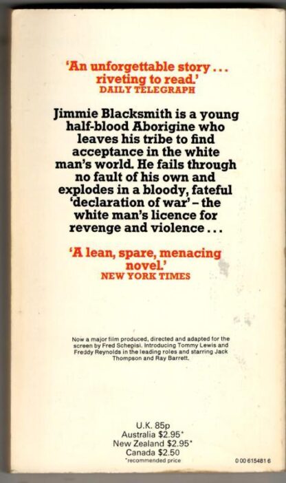 Chant of Jimmie Blacksmith : Thomas Keneally - Image 2