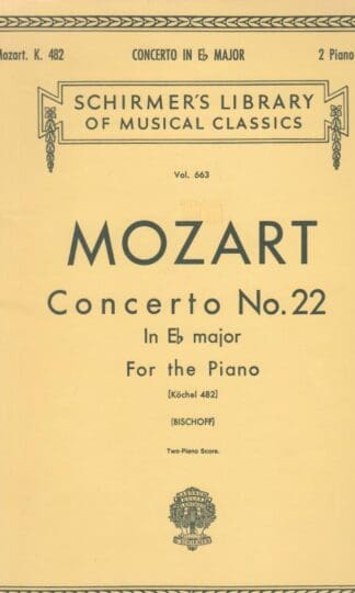 Concerto No. 22 in Eb, K.482:Mozart