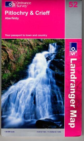 Landranger Sheet 52 Pitlochry & Creiff : Ordnance Survey