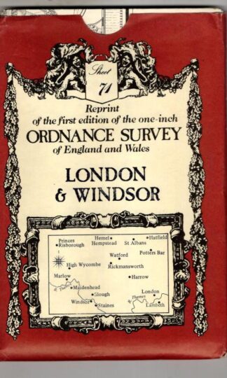 Victorian Ordnance Survey Maps No. 71: London & Windsor : David & Charles