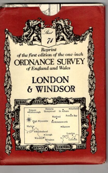 Victorian Ordnance Survey Maps No. 71: London & Windsor : David & Charles