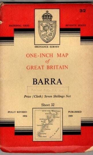 One-Inch Seventh Series Sheet 32 Barra : Ordnance Survey