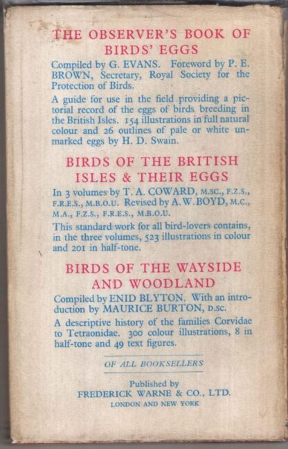 The Observer's Book o fBirds : S. Vere Benson - Image 2