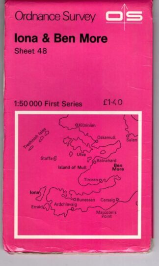 1:50,000 First Series Sheet 48 Iona & Ben More : Ordnance Survey