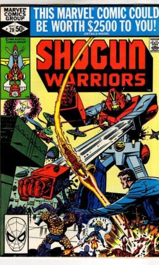 Shogun Warriors #20 1980 : Doug Moench