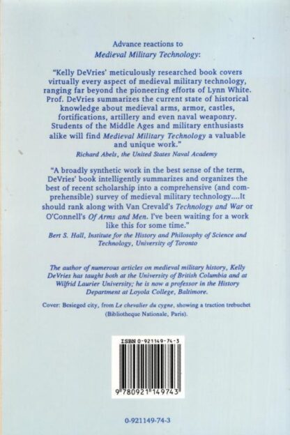 Mediaeval Military Technology : Kelly Robert DeVries - Image 2