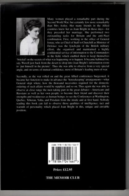 The Inner Circle: A View of War at the Top : Joan Bright Astley OBE - Image 2