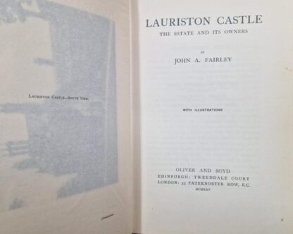 Lauriston Castle : John A. Fairley - Image 2