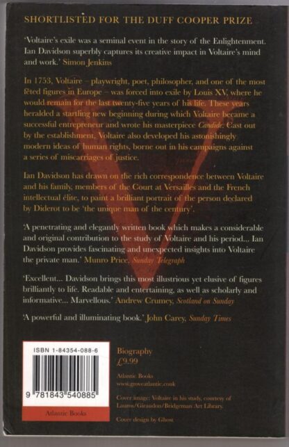 Voltaire in Exile: The Last Years, 1753-78:Ian Davidson - Image 2