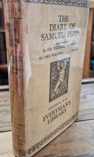 The Diary of Samuel Pepys Vol II : Dr. Richard Garnett