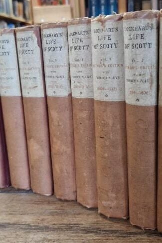 Memoirs of Sir Walter Scott (10 vols) : John Gibson Lockhart