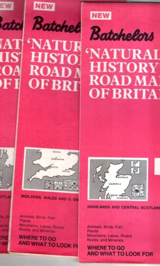 Natural History Road Maps Of Britain A, B & C:Batchelor's