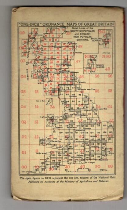 One-Inch Map of Scotland. Sheet Glen Cova : Ordnance Survey - Image 2