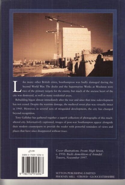 Southampton Since 1945 in Old Photographs (Britain in Old Photographs):Tony Gallaher - Image 2