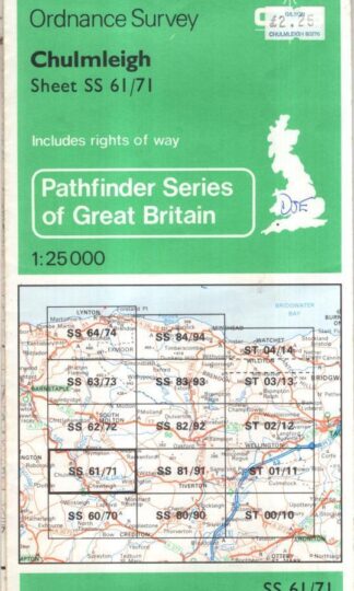 Chumleigh (Pathfinder SS 61/71) : Ordnance Survey