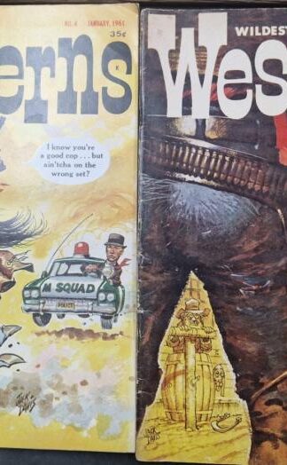 Wildest Westerns #3 & 4 1960/61 : Remuda Charlie Stringer (ed)