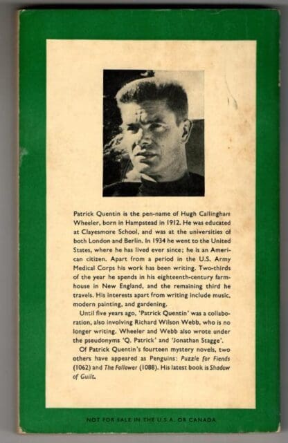 The Wife of Ronald Sheldon : Partrick Quentin - Image 2