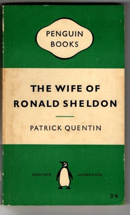The Wife of Ronald Sheldon : Partrick Quentin