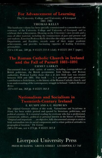 Democracy and Sectarianism: Political and Social History of Liverpool, 1868-1939 : P. J. Waller - Image 2