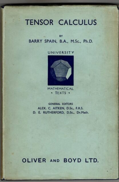 Tensor Calculus : Barry Spain