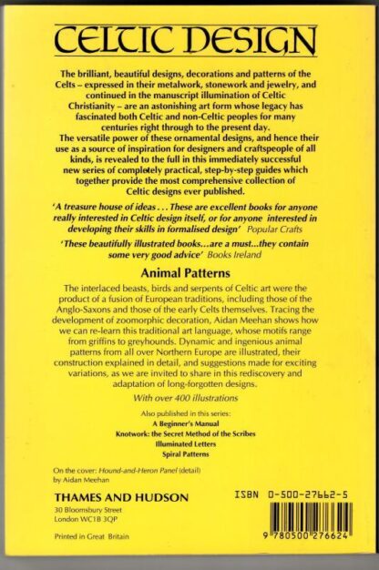 Celtic Design: Animal Patterns : Aidan Meehan - Image 2