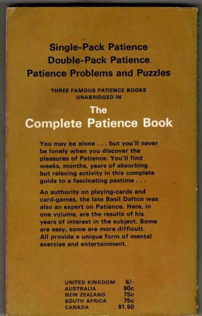 The Complete Patience Book Unabridged : Basil Dalton - Image 2